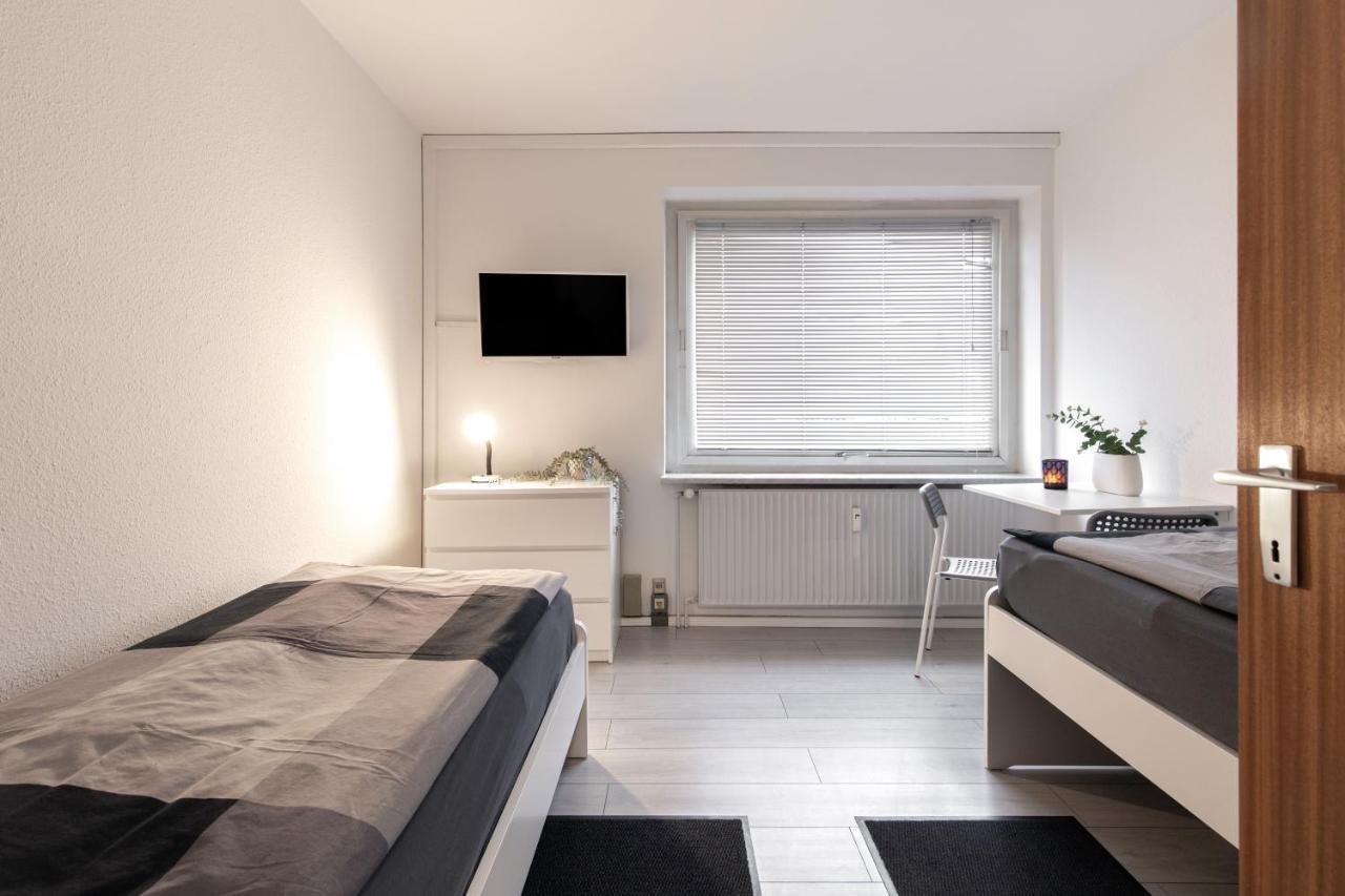 Ferienwohnung Arkadia Zentrale Norderstedt Eksteriør billede
