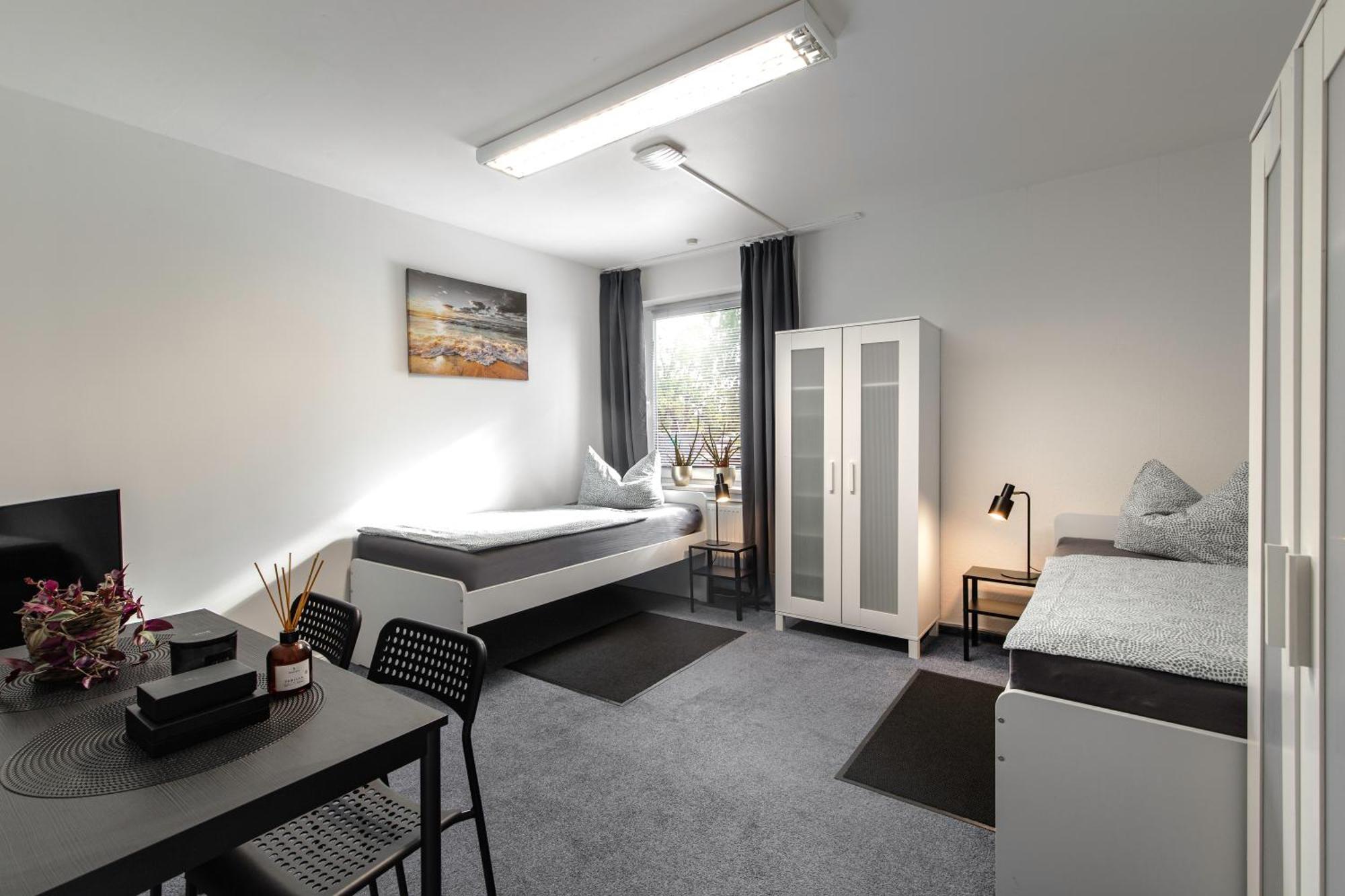 Ferienwohnung Arkadia Zentrale Norderstedt Eksteriør billede